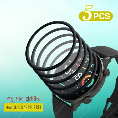 Haylou Solar Plus RT3 Smart Watch Full Coverage Screen Protector High Quality Protective Film For Haylou Solar Plus RT3